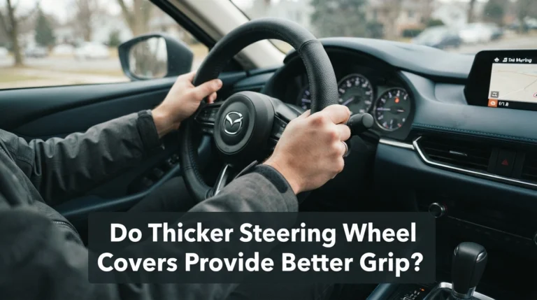 Do Thicker Steering Wheel Covers Provide Better Grip