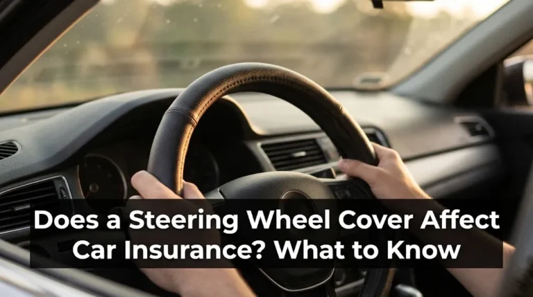 Does a Steering Wheel Cover Affect Car Insurance