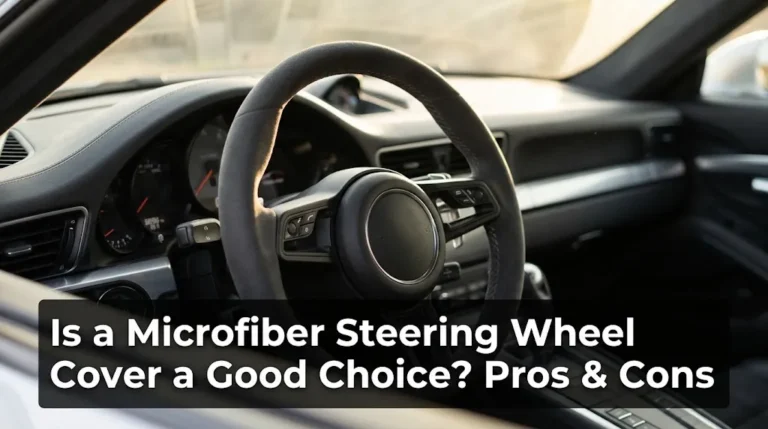 Is a Microfiber Steering Wheel Cover a Good Choice
