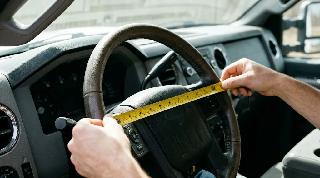 Sizing Matters: Measuring Your Truck Steering Wheel