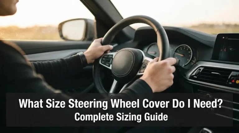 What Size Steering Wheel Cover Do I Need