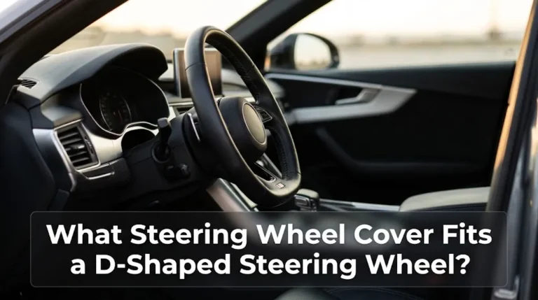 What Steering Wheel Cover Fits a D-Shaped Steering Wheel